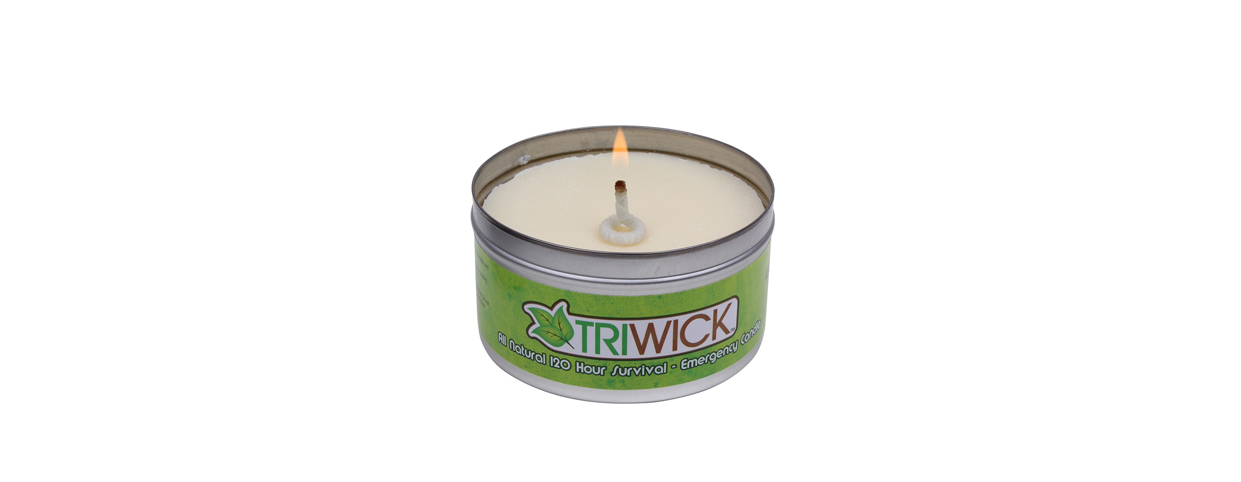 Triwick 120-hour Survival Candle/Camping Stove